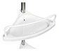 Organizador De Baño Esquinero Organizador Ducha De 4 Niveles Color Blanco - Miniatura 3