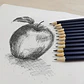 Lápiz De Dibujo X12und Studmark Trazo Negro Graduados - Miniatura 4