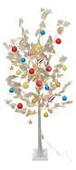 Arbol Hojas Luz Decoración Bodas Color Blanco 180 Cm Navidad - Miniatura 8