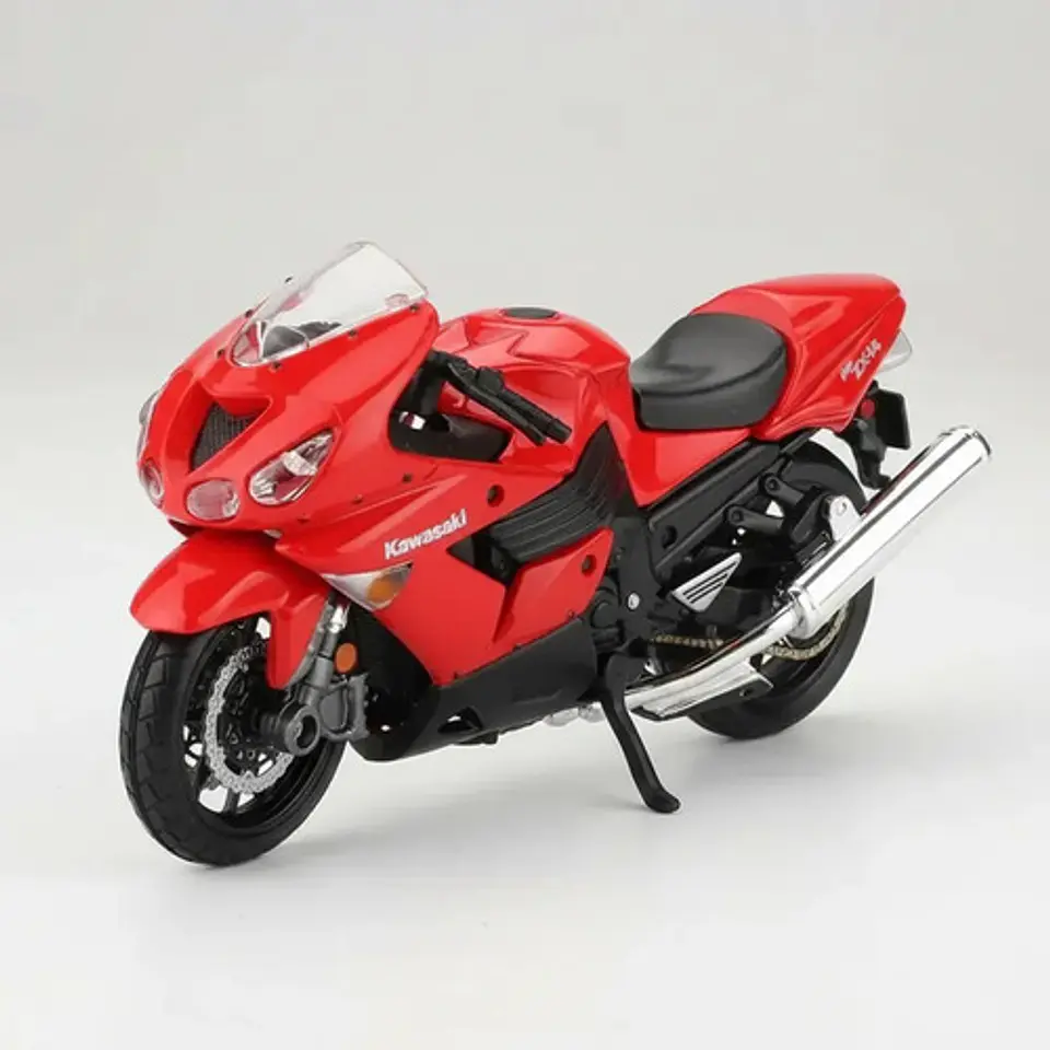 Juguete Coleccionable Kawasaki Ninja Zx-14r Escala 1:18 9
