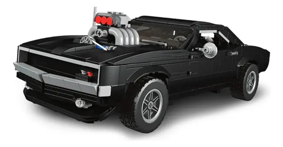 Carro Armable Mould King Charger 1439 Piezas Rápido Y Furios 1