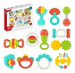 Sonajeros Y Llama Dientes Para Bebe Set X 12 Pcs He0149 Multicolor - Miniatura 2