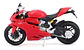 Moto Ducati 1199 Panigale De Colección Escala 1:12 Maisto Rojo - Miniatura 5