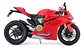 Moto Ducati 1199 Panigale De Colección Escala 1:12 Maisto Rojo - Miniatura 6