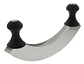 Cuchillo Cortador Doble Hoja Media Luna Acero Doble Mango - Miniatura 1