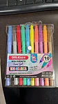 Set 10 Bolígrafos Semi Gel Offi-esco Aroma Frutas Tropicales - Miniatura 1