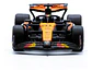 Auto Bburago Race Mclaren Mcl39 2025 Escala 1:64 Piastri #81 - Miniatura 4