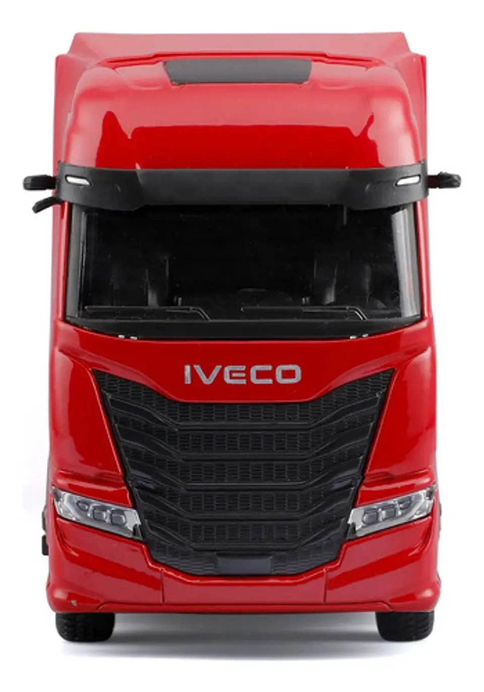 Tráiler Sfr Iveco Cab + Auto Sf-24 2024 Escala 1:43 Leclerc - Rojo 4