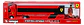 Tráiler Sfr Iveco Cab + Auto Sf-24 2024 Escala 1:43 Leclerc - Rojo - Miniatura 7