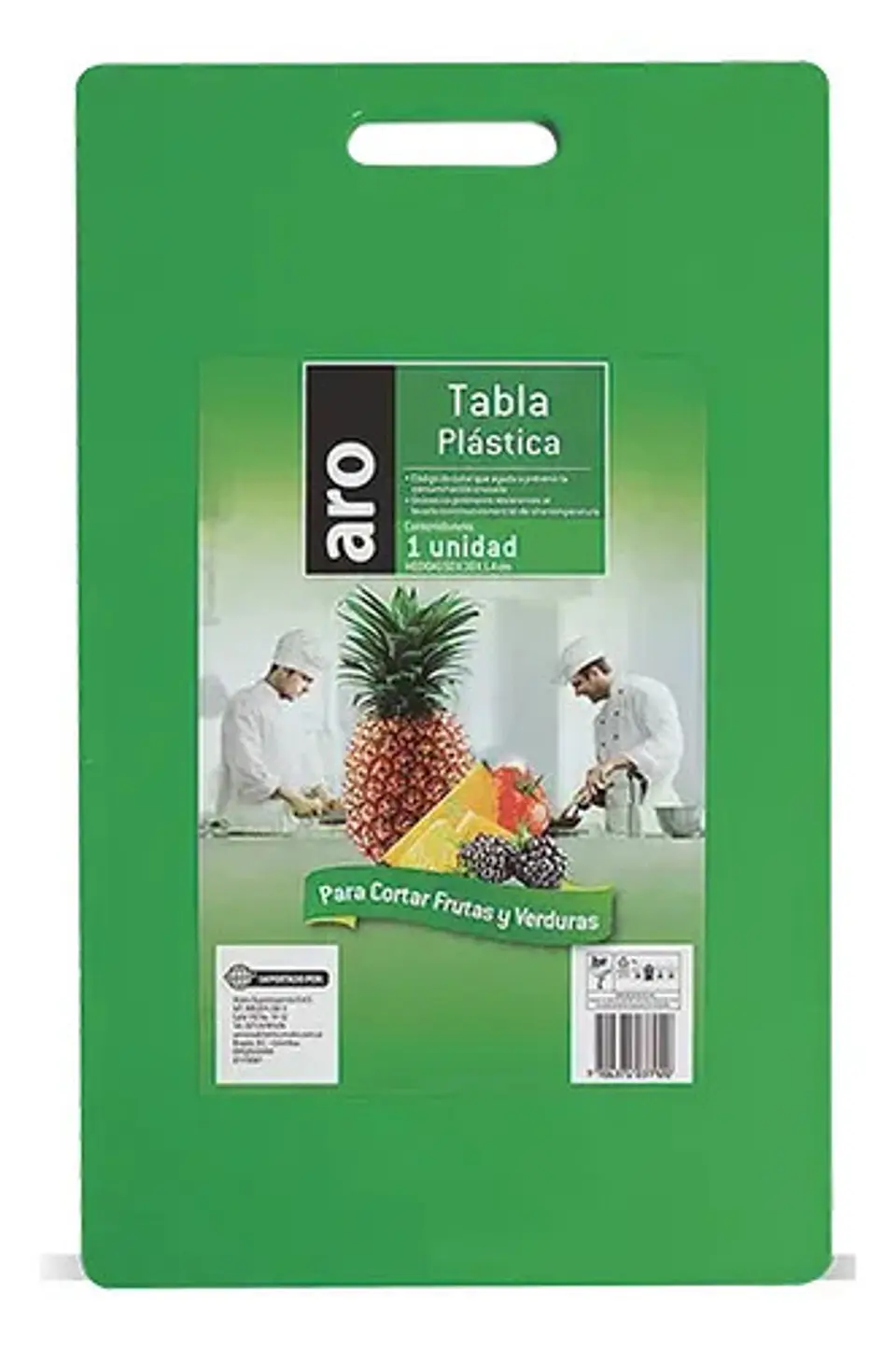 Tabla Para Cortar Picar  50 X 30 X 1.4 Cms Polimero Liso 2