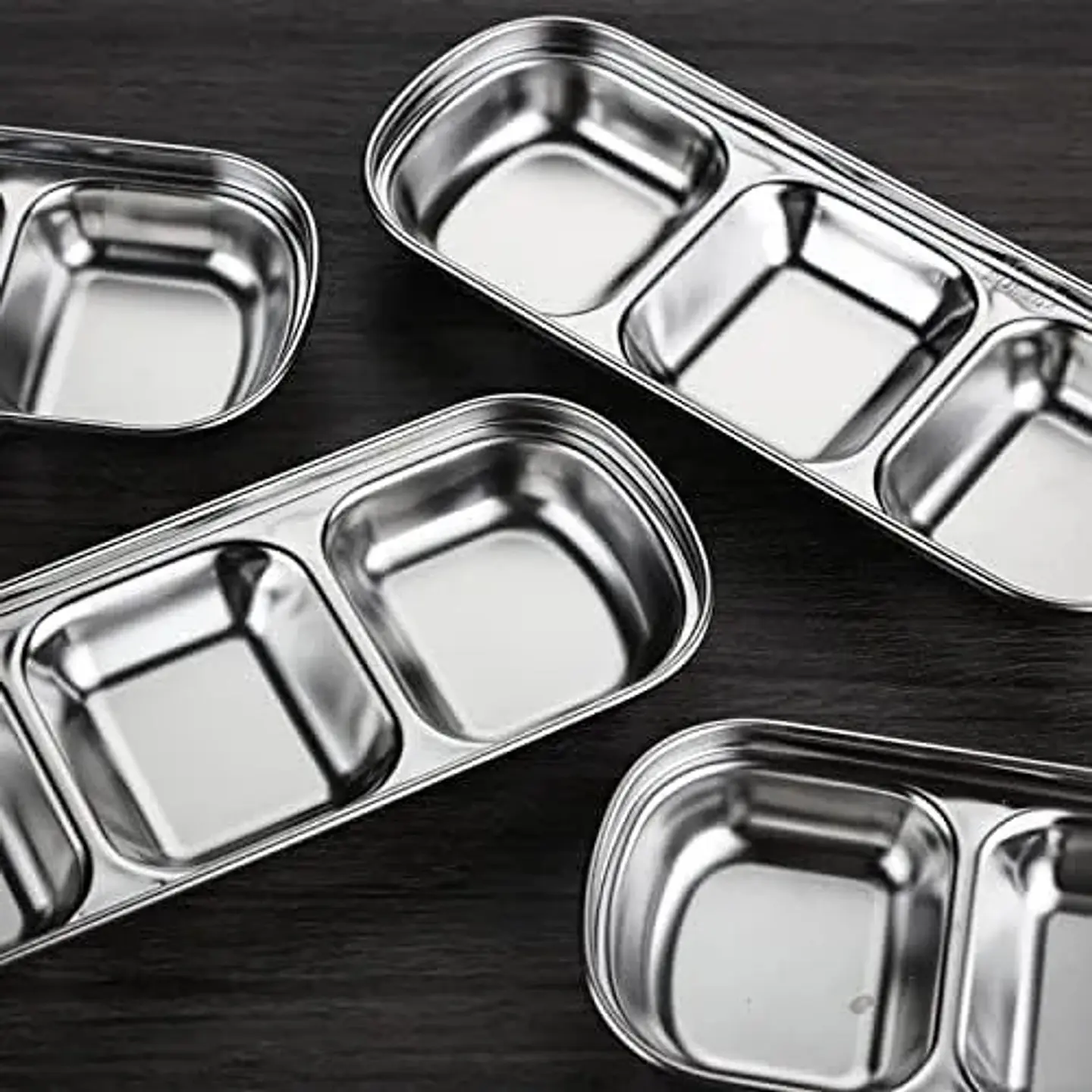 Plato Para Salsas Y Condimentos De Acero Inoxidable Pasaboca 4