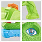 Pistola De Agua Lanzador En Forma  Dinosaurio Juguete Playa - Miniatura 6