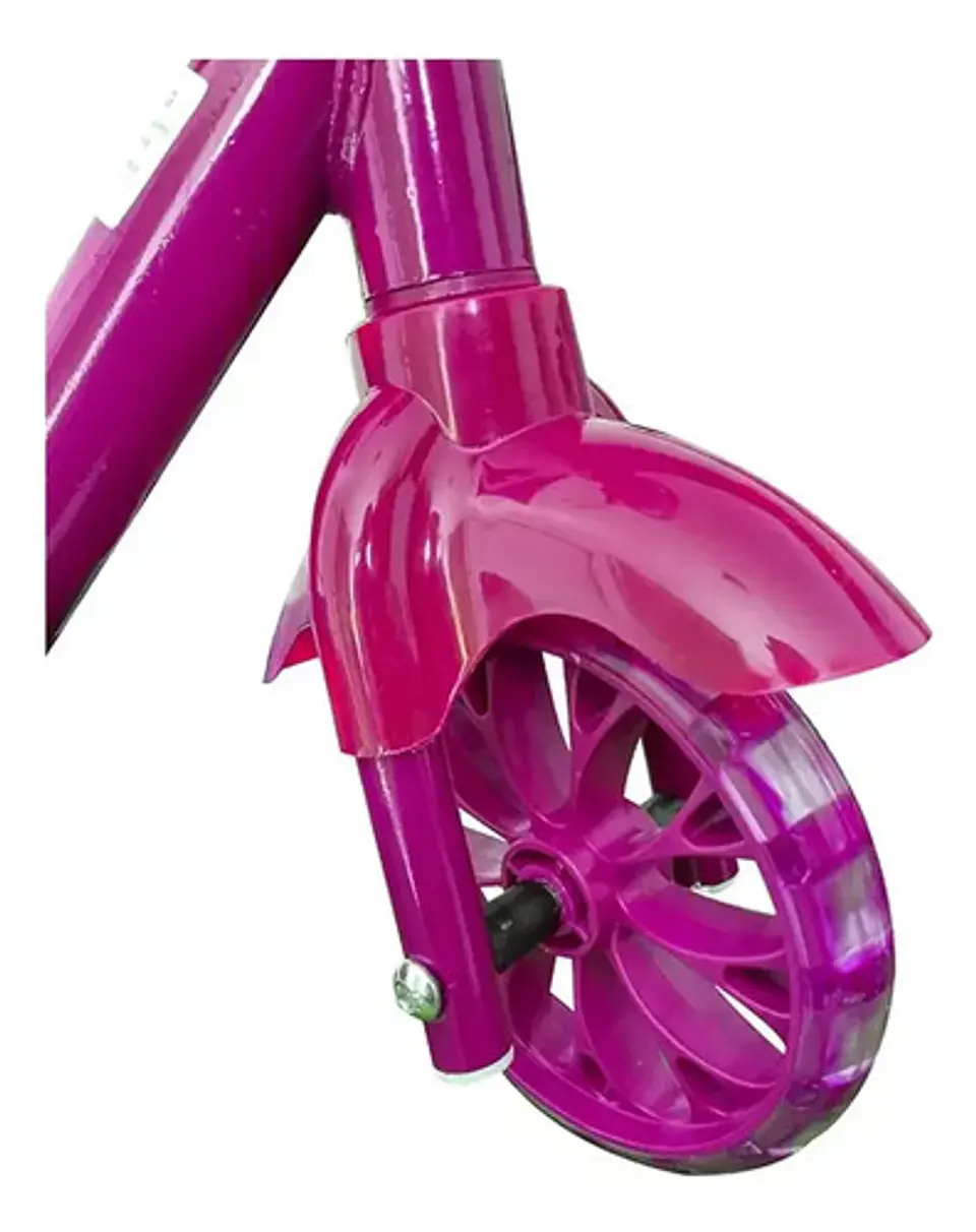 Patineta Scooter Canasta Para Niños Y Niñas Luces Sonidos 9