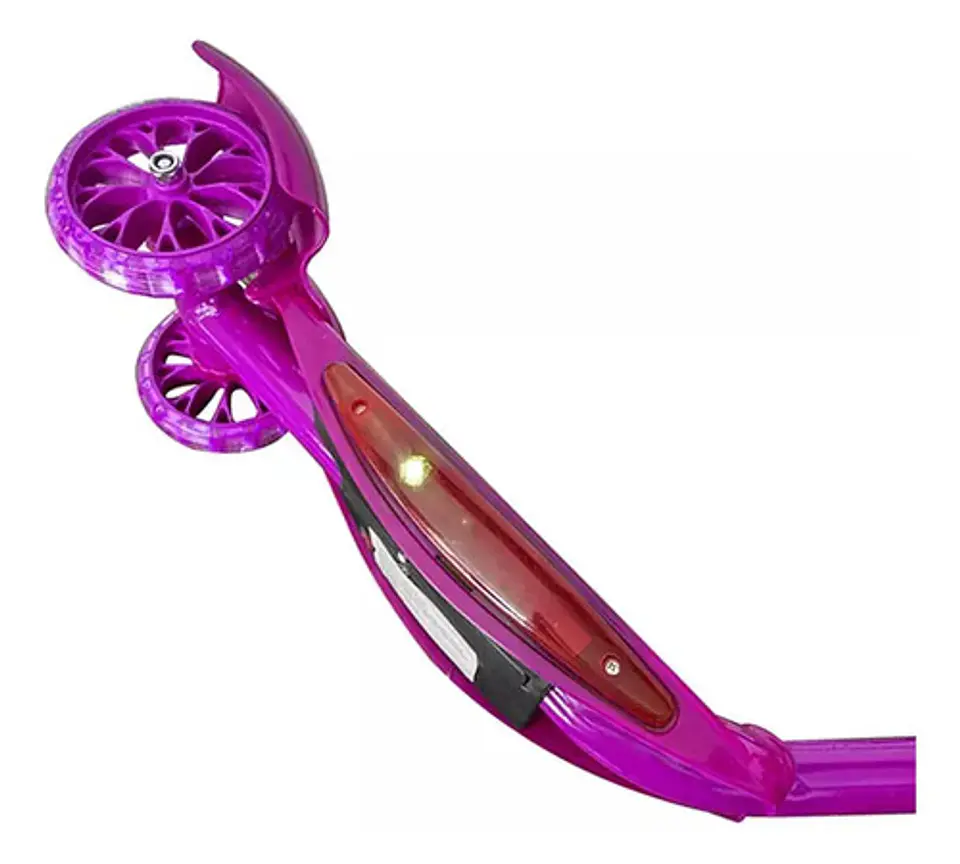 Patineta Scooter Canasta Para Niños Y Niñas Luces Sonidos 10