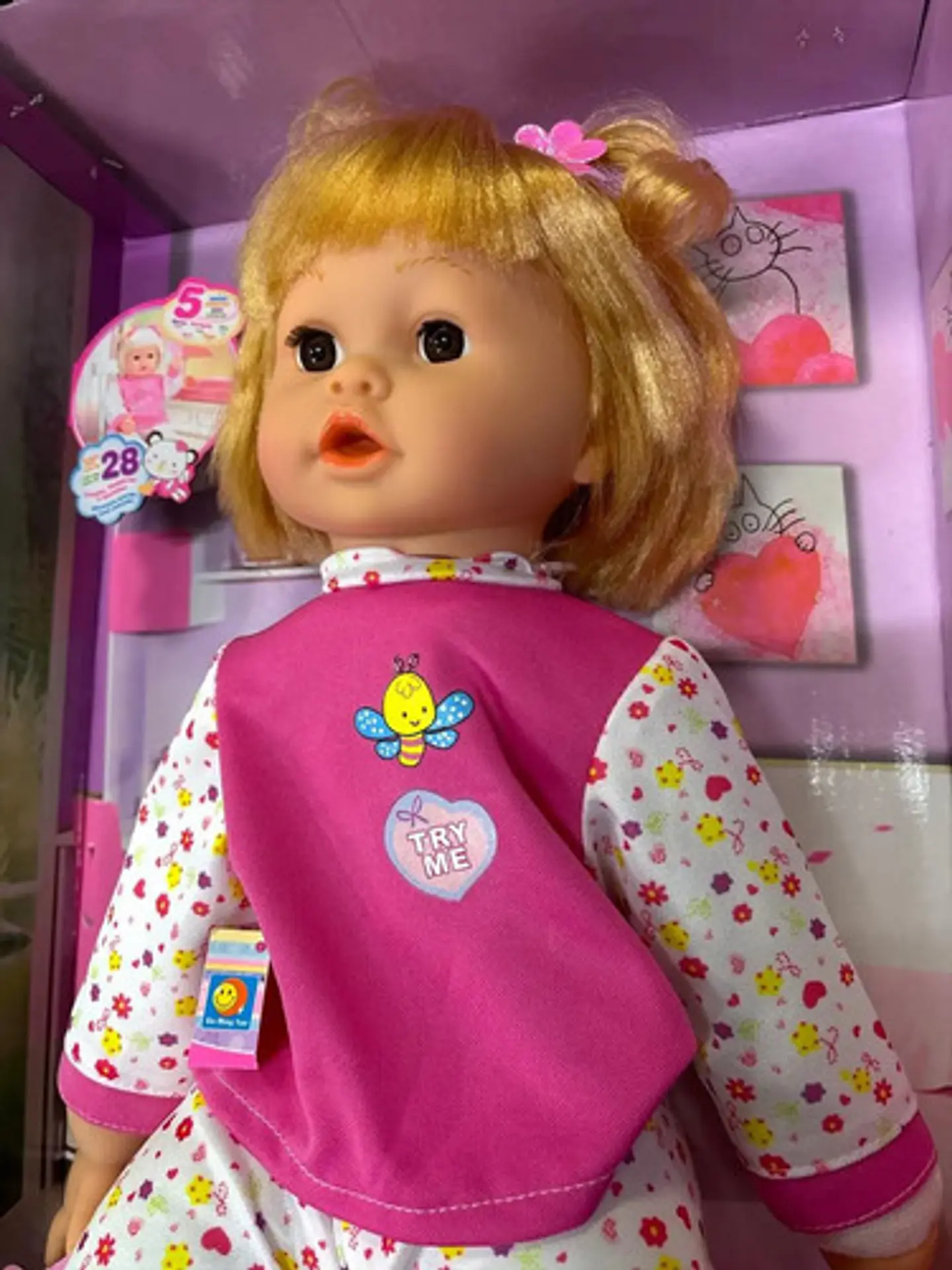 Muñeca Inteligente Sentidos Interactiva 28 Frases X8048   Ja 10