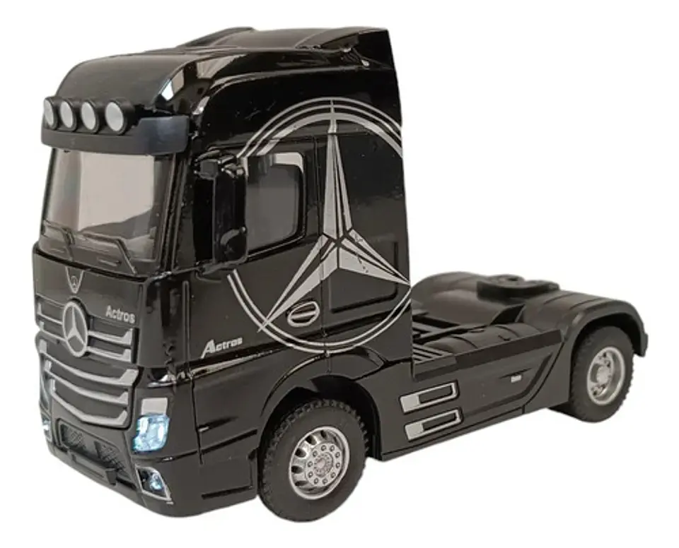 Tractomula Cabezote Mercedes-benz Metálica Escala 1:55 1