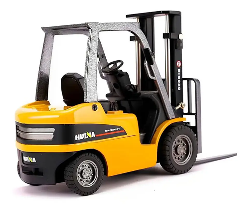 Máquina De Juguete De Carretilla Elevadora Articulada Para Niños Amarillo 1