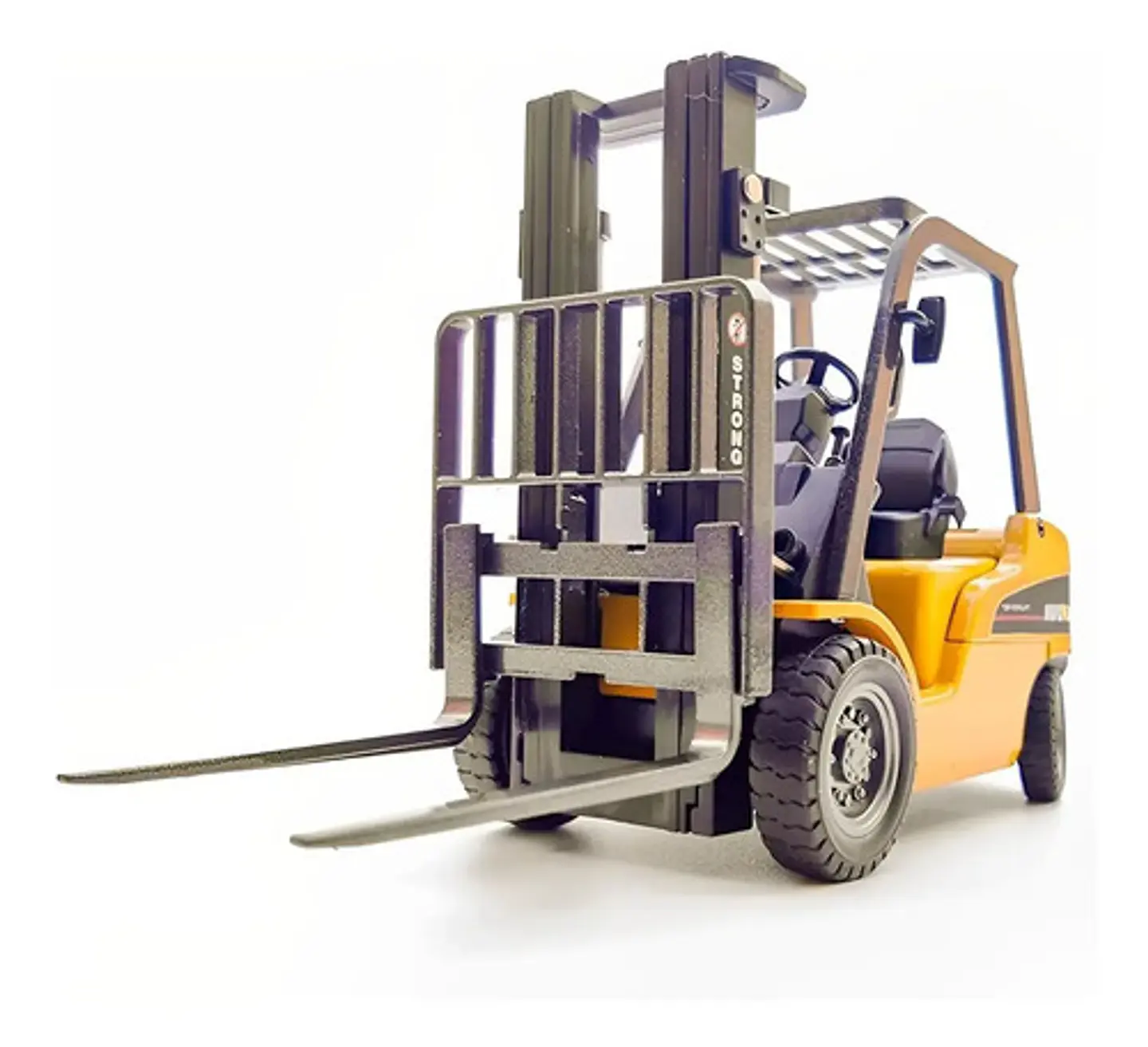 Máquina De Juguete De Carretilla Elevadora Articulada Para Niños Amarillo 2