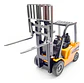 Máquina De Juguete De Carretilla Elevadora Articulada Para Niños Amarillo - Miniatura 3