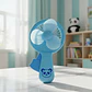Ventilador De Mano Manual Azul Diseño Panda Para Niños - Miniatura 1