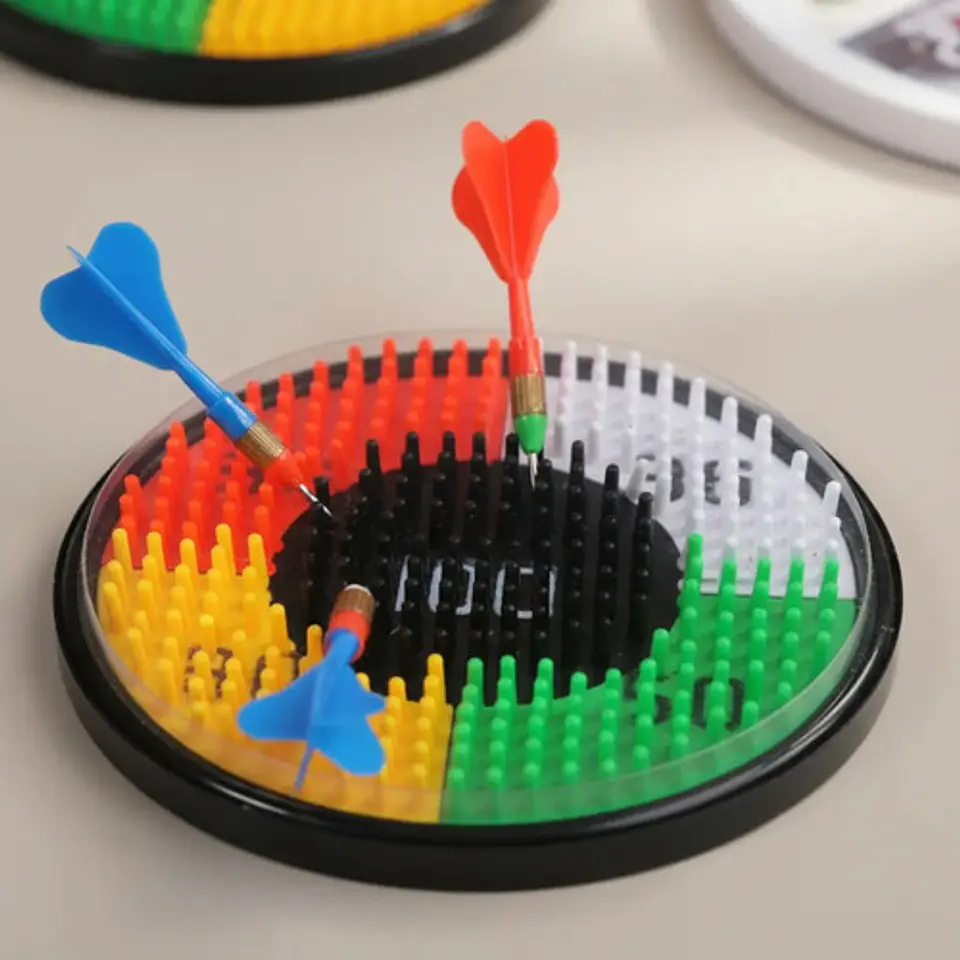 Tiro Al Blanco Juego Dardos Niños Sin Punta X 4 Dardos 613-4 5