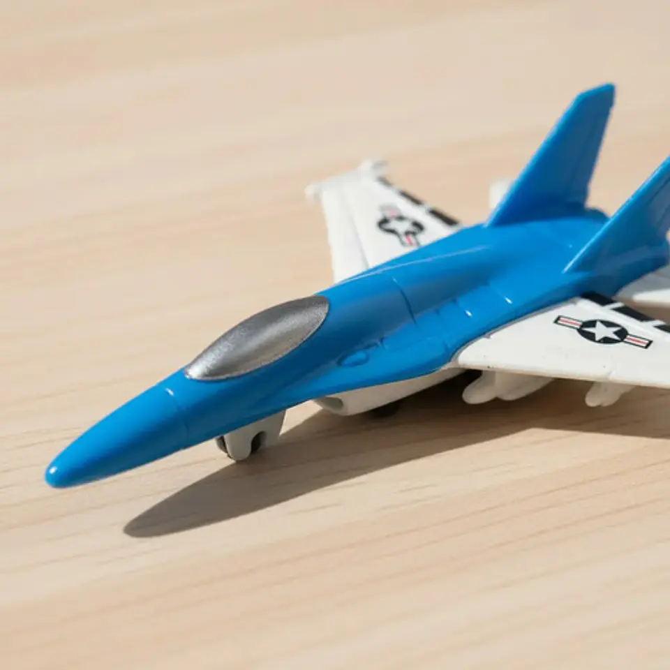 Set X6 Aviónes De Plástico Surtidos Juguete Didáctico Niños  6