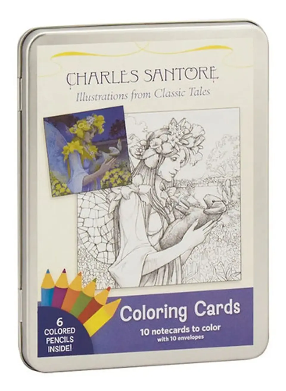 Charles Santore: Ilustraciones Cuentos Clásicos De Colorear 2