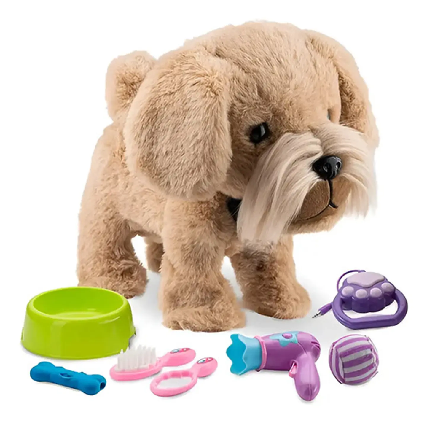 Mascota Perro Camina Collar Con Accesorios Control Remoto 2