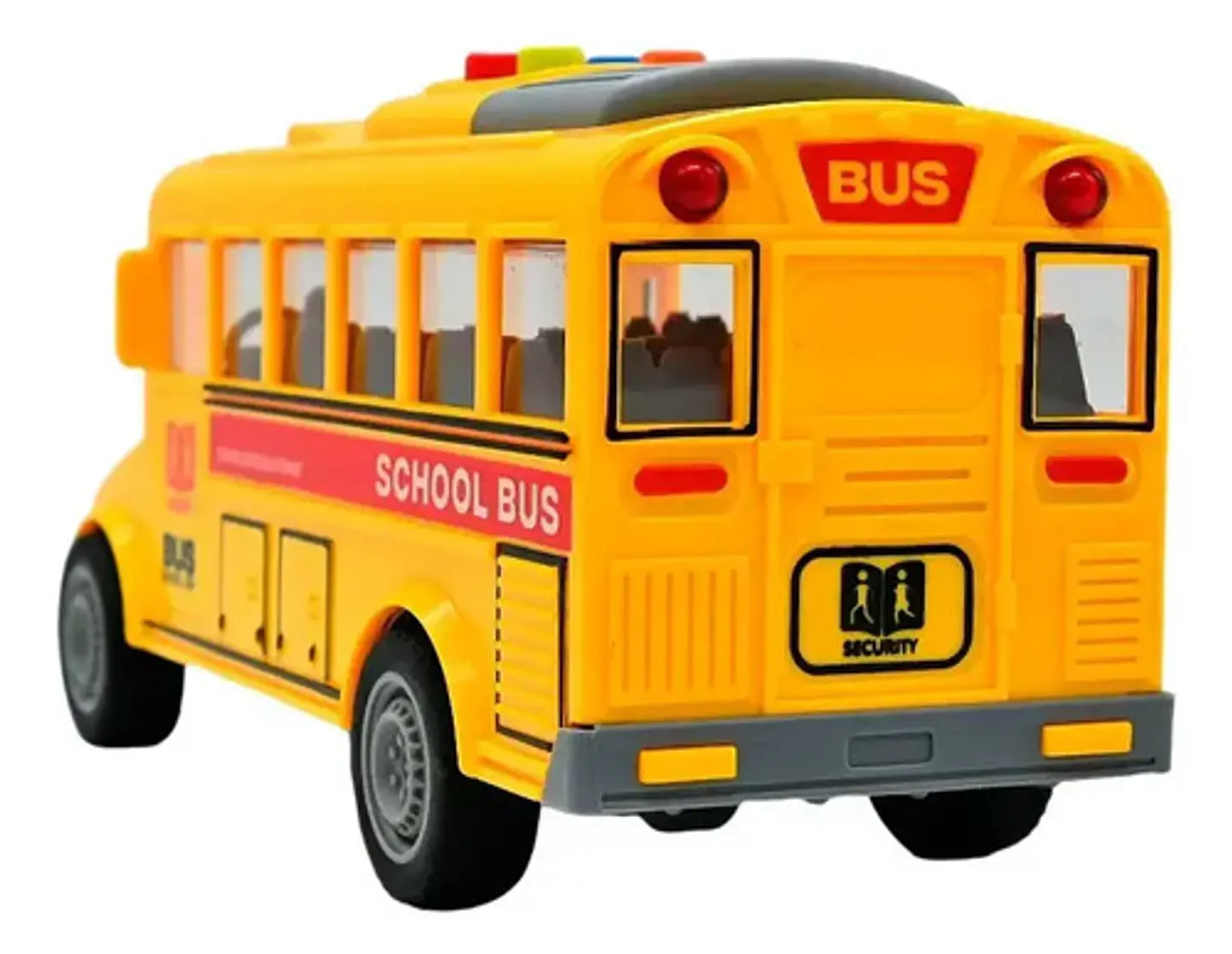 Bus Escolar Transporte Juguete Niños Luces Sonidos 4