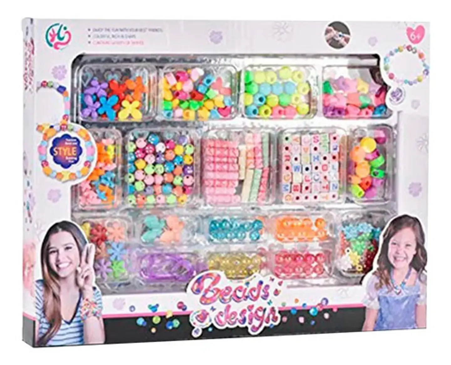 Kit Chaquiras Manillas Pulseras Niñas Style Collares Mbk-561 2