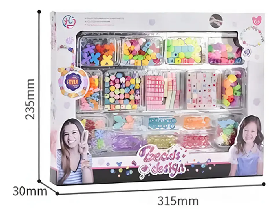Kit Chaquiras Manillas Pulseras Niñas Style Collares Mbk-561 5