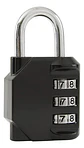 Candado De Combinación 3 Dígitos Seguridad Portátil Locker - Miniatura 1