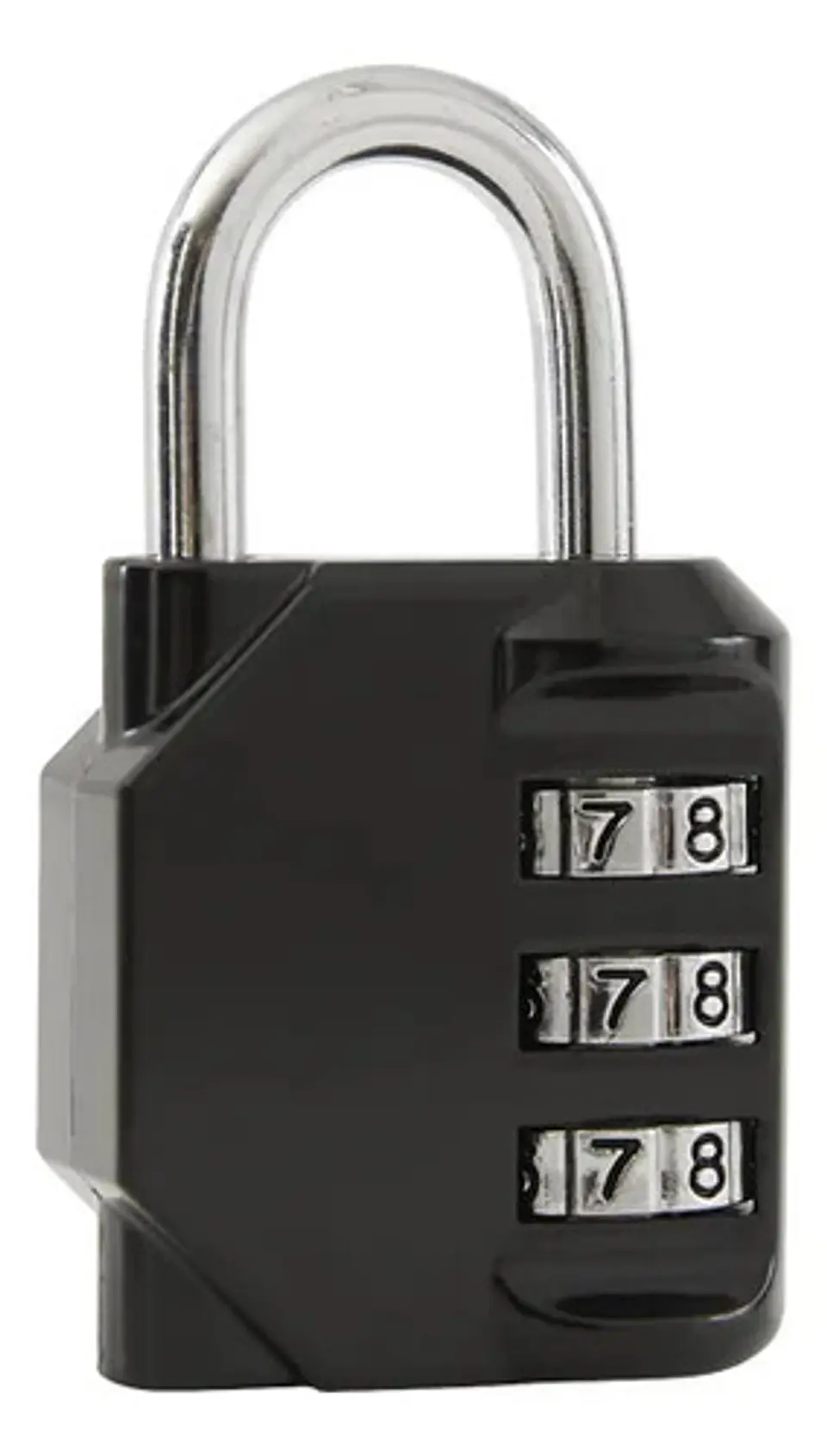 Candado De Combinación 3 Dígitos Seguridad Portátil Locker 1