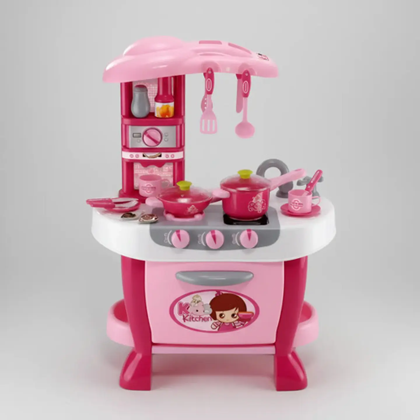 Cocina De Juguete Ideal Para Niñas Con Horno Y Sonidos 1