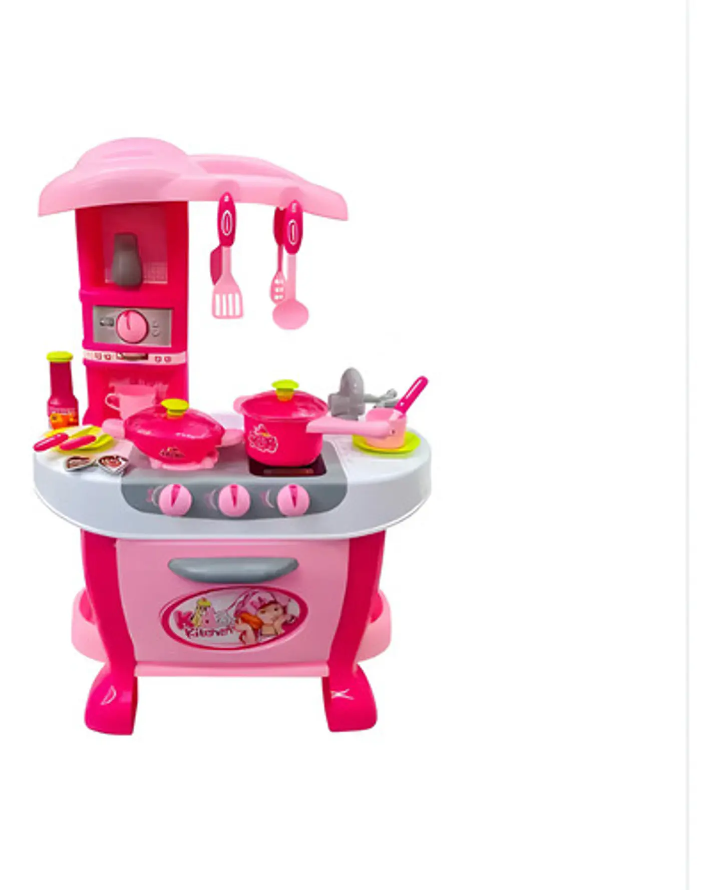 Cocina De Juguete Ideal Para Niñas Con Horno Y Sonidos 5