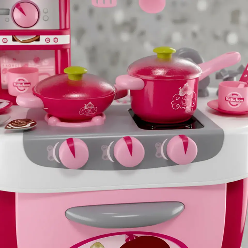 Cocina De Juguete Ideal Para Niñas Con Horno Y Sonidos 8