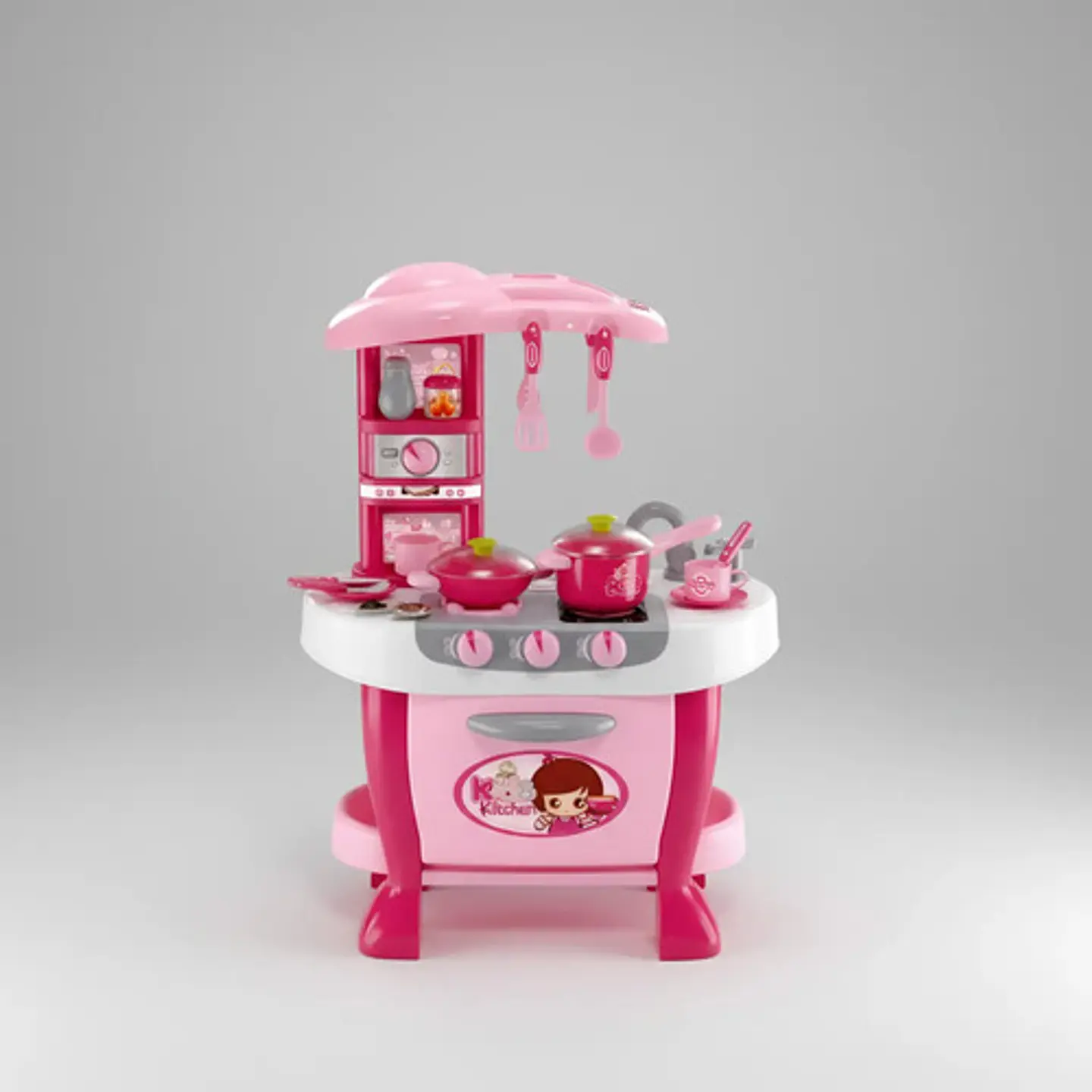Cocina De Juguete Ideal Para Niñas Con Horno Y Sonidos 9