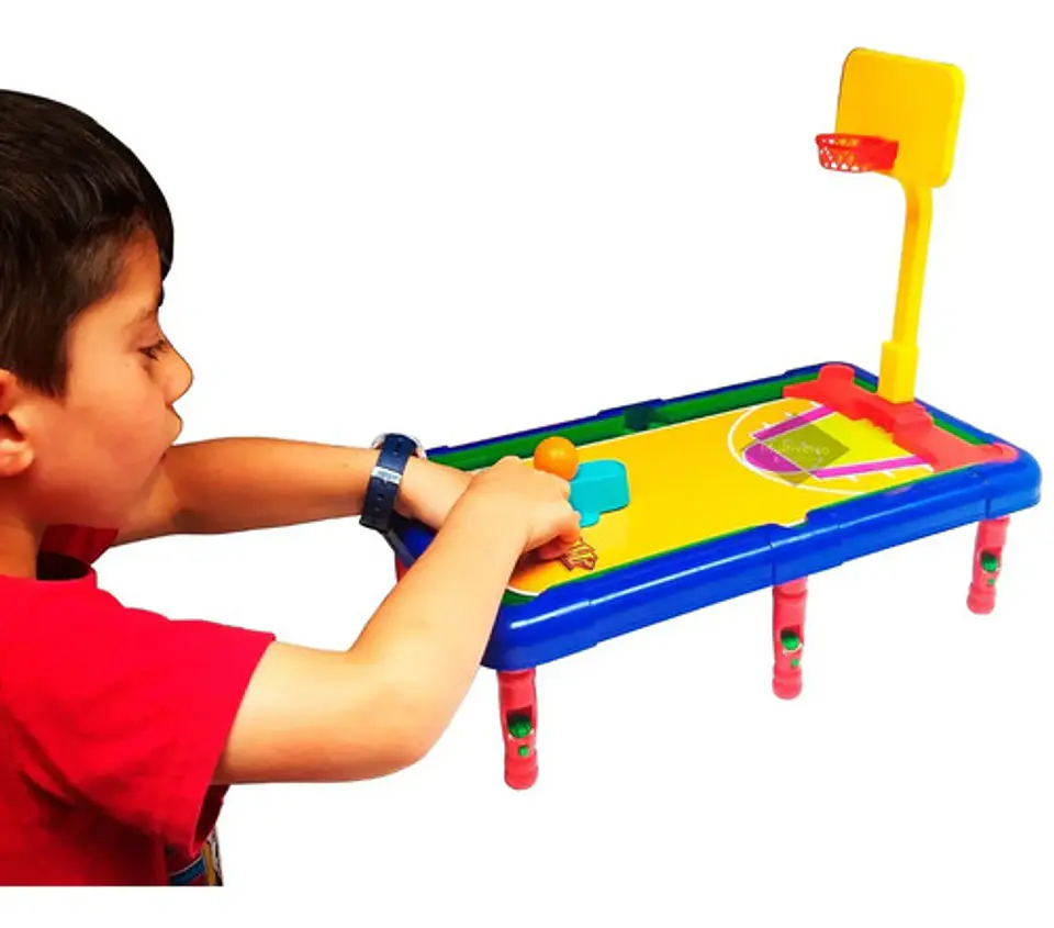 Juego Mesa 6 En 1 Billar Hockey Bolos Soccer Golf Baloncesto 1