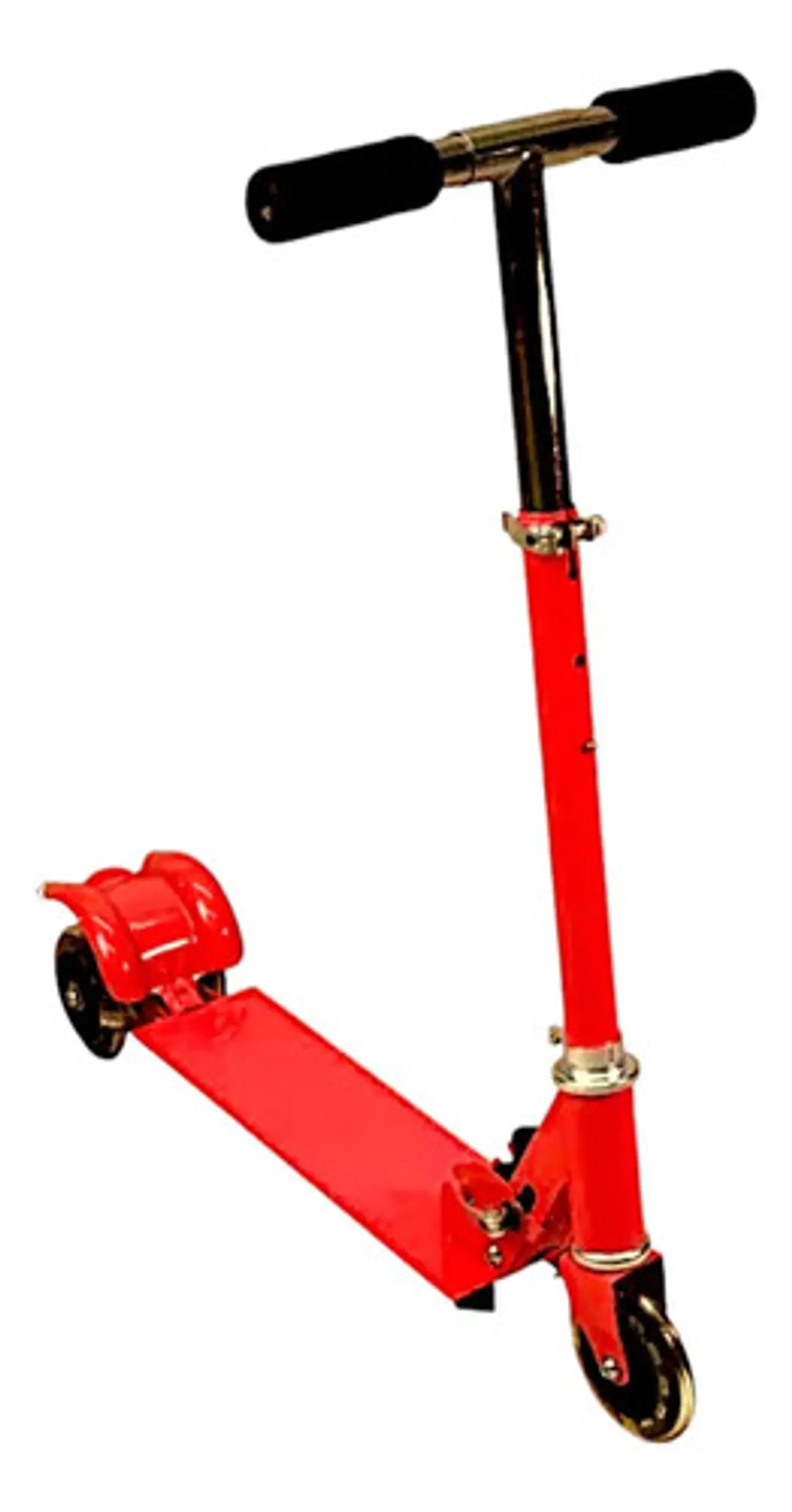 Patineta Monopatín Scooter Plegable 3 Llantas Luces 12