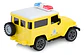 Carro A Control Remoto Toyota Fj40 Patrulla Luces Y Sonidos Amarillo Toyota Fj40 - Miniatura 2