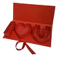 Caja De De Flores Vacía Decorativa De Arreglos Rojo For You - Miniatura 2