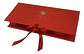 Caja De De Flores Vacía Decorativa De Arreglos Rojo For You - Miniatura 4