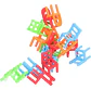 Juego De Mesa Familiar Educativo Niños Sillas Torre Apilable - Miniatura 3