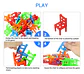 Juego De Mesa Familiar Educativo Niños Sillas Torre Apilable - Miniatura 6