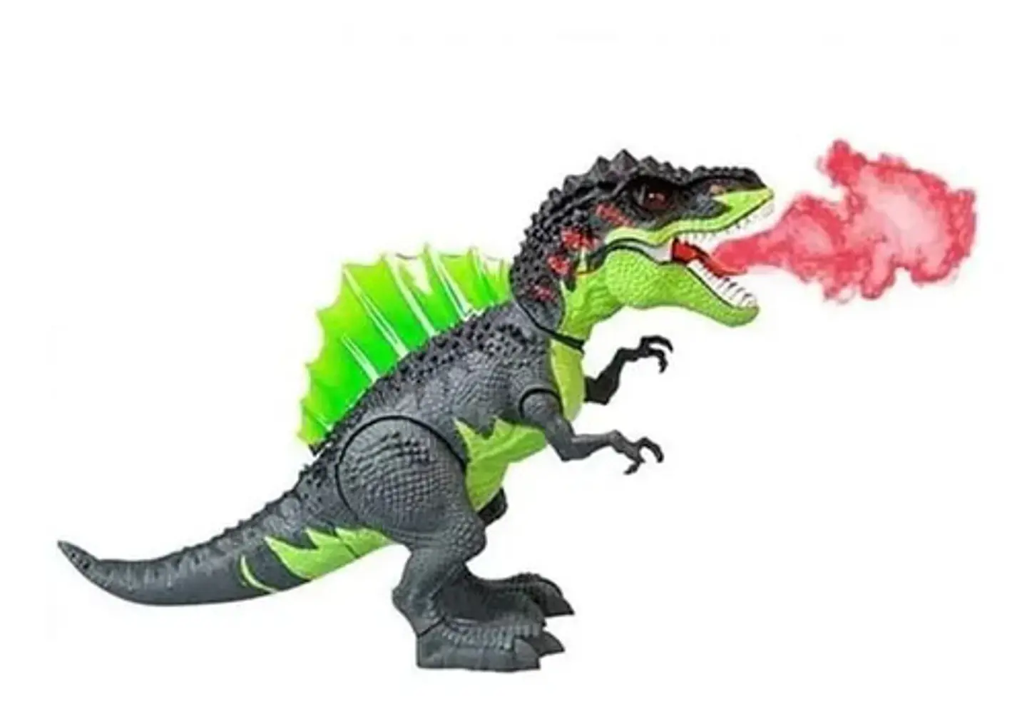 Dinosaurio Electrónico 29cm Lanza Vapor Luces Y Sonido 3330 1