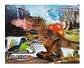 Dinosaurio Electrónico 29cm Lanza Vapor Luces Y Sonido 3330 - Miniatura 3