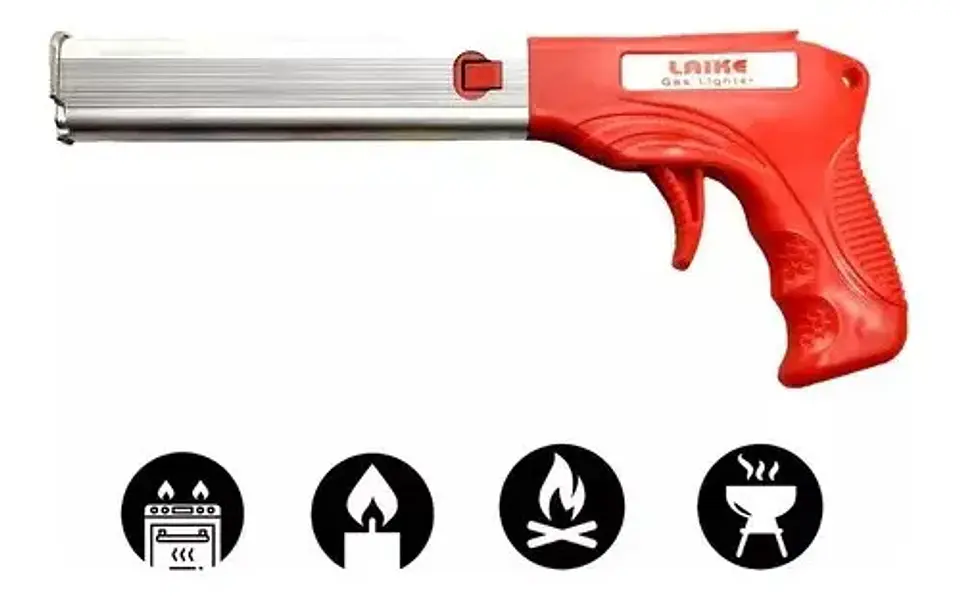 Encendedor Pistola Sin Mechero Briquet Disparador Surtido 3