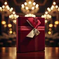 Cajas De Regalo Aterciopelada Con Moño Elegante Detalle - Miniatura 2
