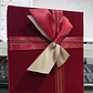 Cajas De Regalo Aterciopelada Con Moño Elegante Detalle - Miniatura 3