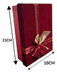 Cajas De Regalo Aterciopelada Con Moño Elegante Detalle - Miniatura 5
